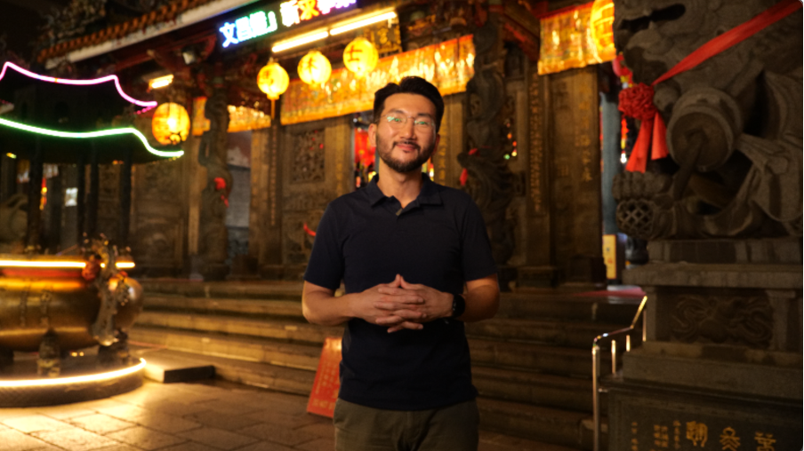 Klook韓國總經理走訪士林夜市 大讚夜市是認識台灣最好的起點。圖/臺北市市場處提供